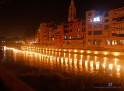 Cerimònia del foc a Girona, 3 d'octubre de 2015